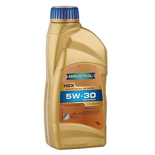 Синтетическое моторное масло Ravenol HDX SAE 5W-30, 1 л