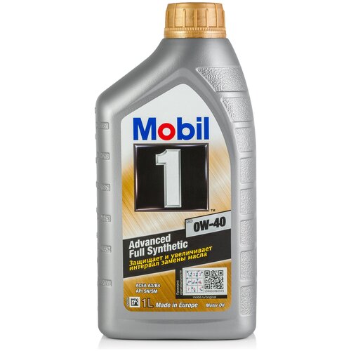 Синтетическое моторное масло MOBIL 1 FS 0W-40, 4 л