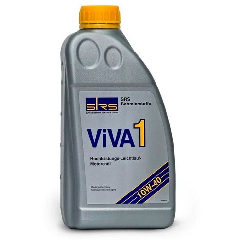 Полусинтетическое моторное масло SRS VIVA 1 10W40, 4 л