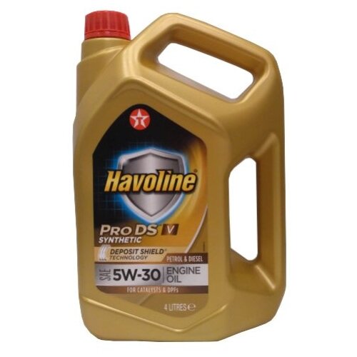 Синтетическое моторное масло TEXACO Havoline ProDS V SAE 5W-30, 4 л