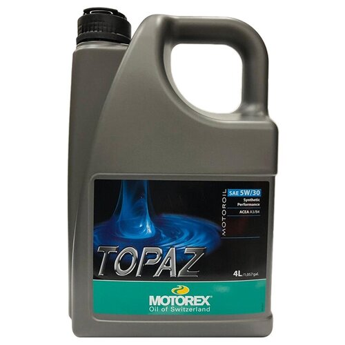 Синтетическое моторное масло Motorex Topaz 5W-30, 4 л