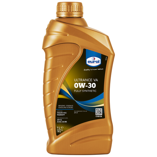 Синтетическое моторное масло Eurol Ultrance VA 0W-30, 1 л