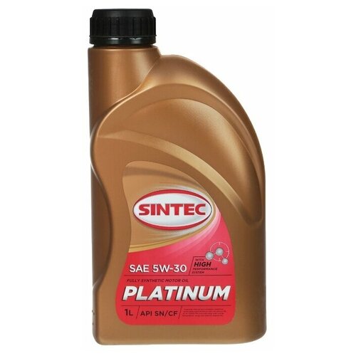 Синтетическое моторное масло SINTEC PLATINUM 5W-30 Sn/Cf, 4 л