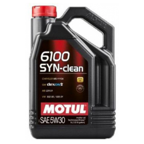 Моторное масло Motul 6100 SYN-clean 5W-30, 5 л