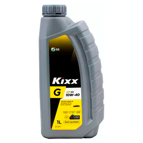 Полусинтетическое моторное масло Kixx G 10W-40 SN, 4 л