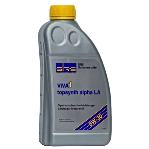 Синтетическое моторное масло SRS VIVA 1 Topsynth alpha LA 5W30, 1 л