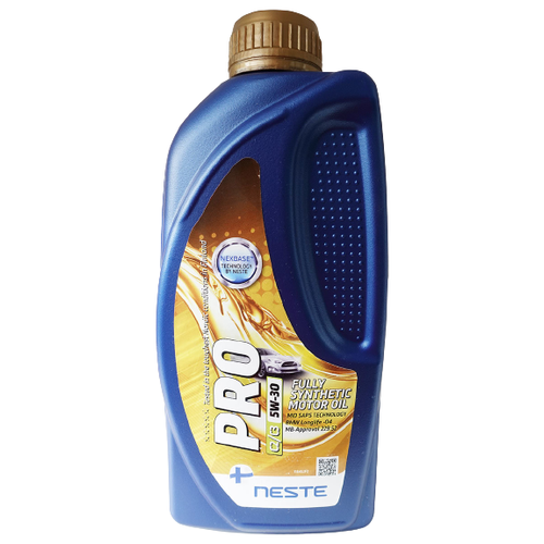 Синтетическое моторное масло Neste Pro C2/C3 5W-30, 4 л
