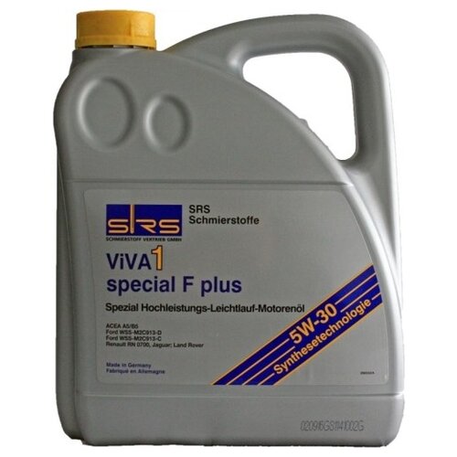Моторное масло SRS ViVA 1 Special F plus 5W30, 1 л