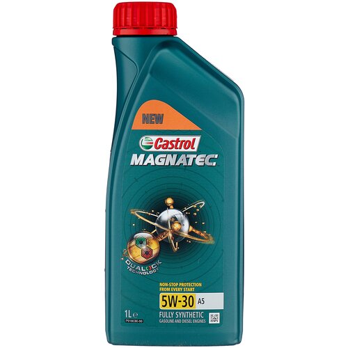 Синтетическое моторное масло Castrol Magnatec 5W-30 A5 DUALOCK, 4 л