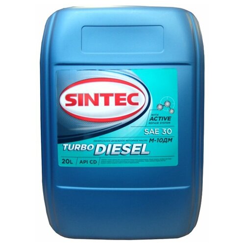 Минеральное моторное масло SINTEC Turbo Diesel М10ДМ, 30 л