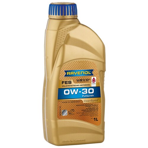 Синтетическое моторное масло Ravenol FES 0W-30, 1 л