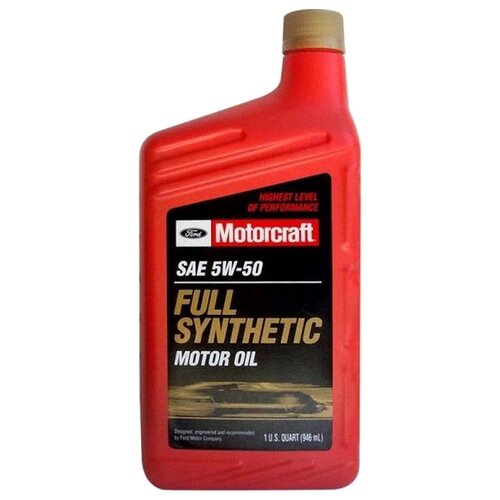 Синтетическое моторное масло Motorcraft SAE 5W-50 Full Synthetic, 0.946 л