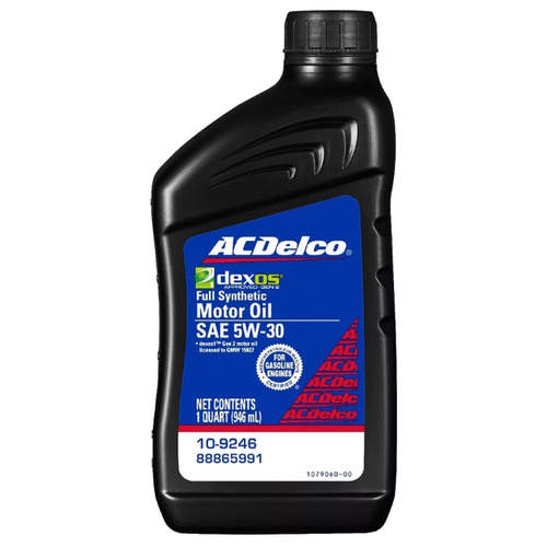 Синтетическое моторное масло ACDelco Dexos-1 Gen-2 5W-30, 0.946 л