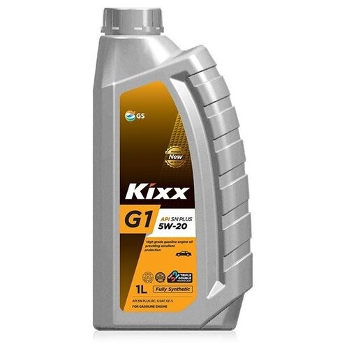 Синтетическое моторное масло Kixx G1 SN PLUS 5W-20, 1 л