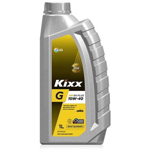 Полусинтетическое моторное масло Kixx G SN PLUS 10W-40, 1 л
