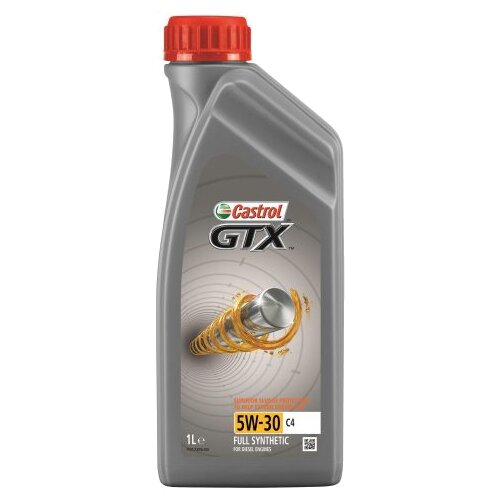 Синтетическое моторное масло Castrol GTX 5W-30 C4, 1 л