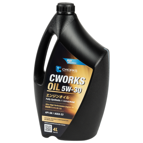 Синтетическое моторное масло CWORKS 5W-30 C3, 4 л