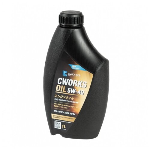 Масло моторное промо комплект Cworks oil 5w-40 a3/b4 (1 промо коробка, 4 л + 1 л.) Cworks A130R3004A