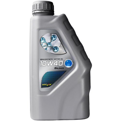 Полусинтетическое моторное масло Vitex Balance 10W-40, 4 л