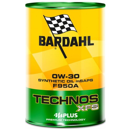 Синтетическое моторное масло Bardahl Technos C60 XFS F950A 0W-30, 1 л