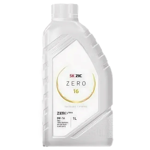 Синтетическое моторное масло ZIC Zero 0W-16, 1 л