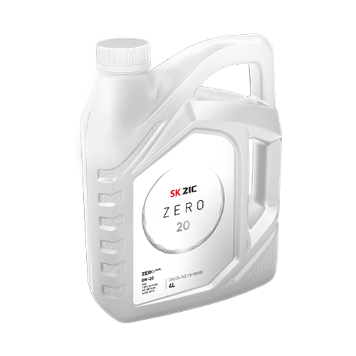 Синтетическое моторное масло ZIC Zero 0W-20, 1 л