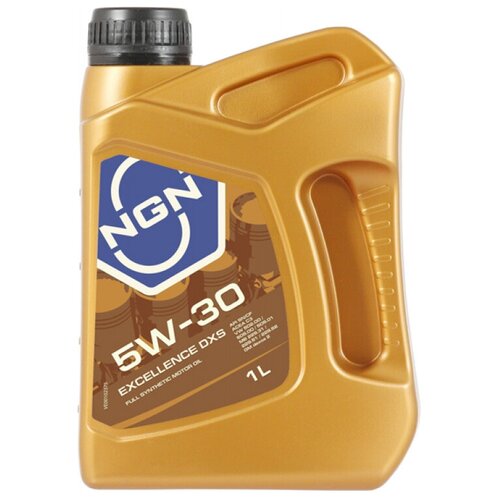 Синтетическое моторное масло NGN Excellence DXS 5W-30, 4 л