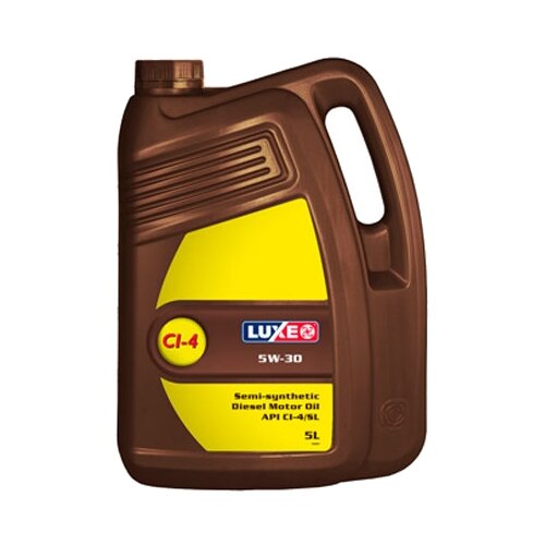Масло Luxe 5w30 Diesel Ci-4/Sl ( 5л) П/Синт. 3Ton арт. 30089