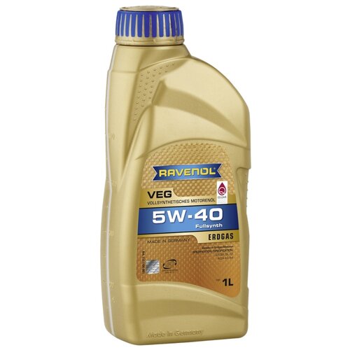 Синтетическое моторное масло Ravenol VEG SAE 5W-40, 1 л