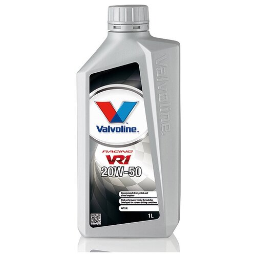 Минеральное моторное масло VALVOLINE VR1 Racing 20W-50, 1 л