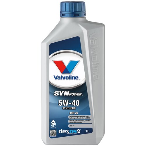 Синтетическое моторное масло VALVOLINE SynPower MST C3 5W-40, 20 л