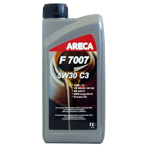 Моторное масло ARECA F7007 5W-30 C3 504/507 5л