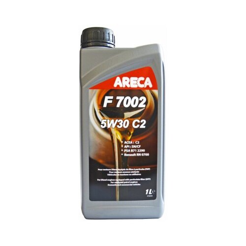 Моторное масло ARECA F7002 5W-30 C2 1л