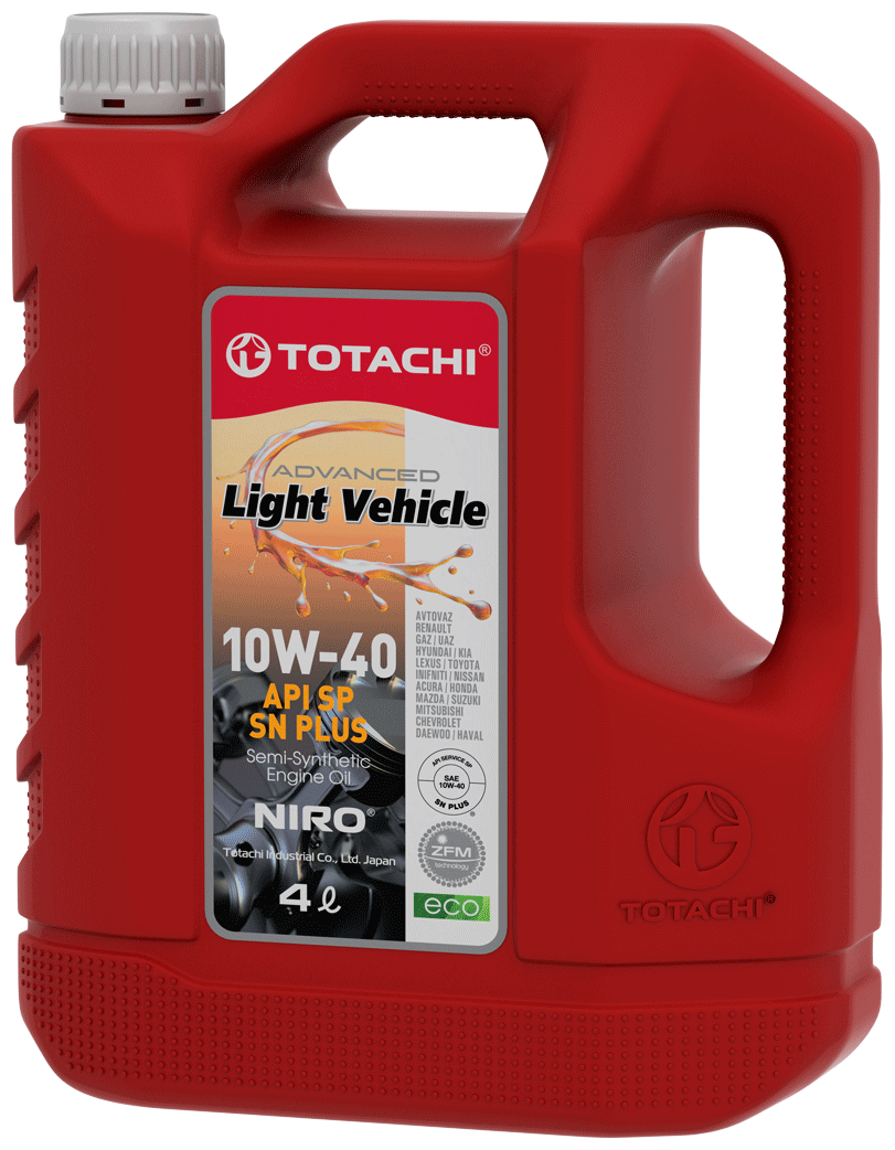 TOTACHI Totachi Dento Eco Gasoline Semi-Synthetic Api Sn/Cf 10w-40 60л