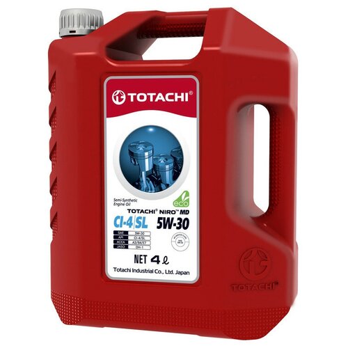Моторное масло TOTACHI NIRO MD Semi-Synthetic CI-4/SL 5W-30 пласт. 4л
