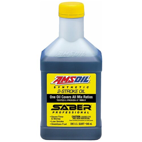 Масло для садовой техники AMSOIL Saber Professional Synthetic 2-Stroke Oil, 0.946 л