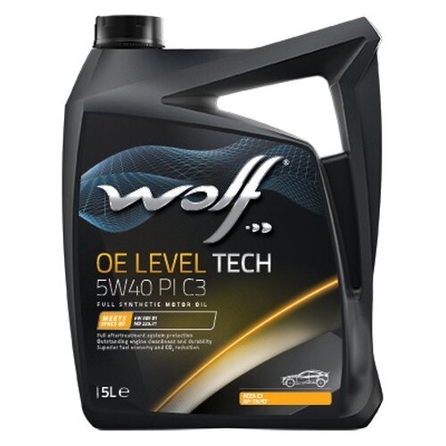 Синтетическое моторное масло Wolf OE Leveltech 5W40 PI C3, 1 л