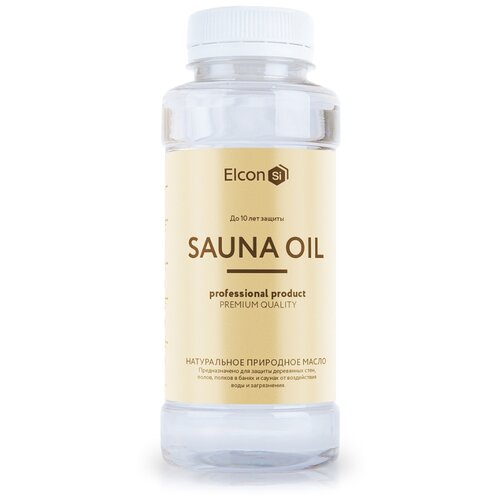 Масло Elcon Sauna Oil, бесцветный, 1 л