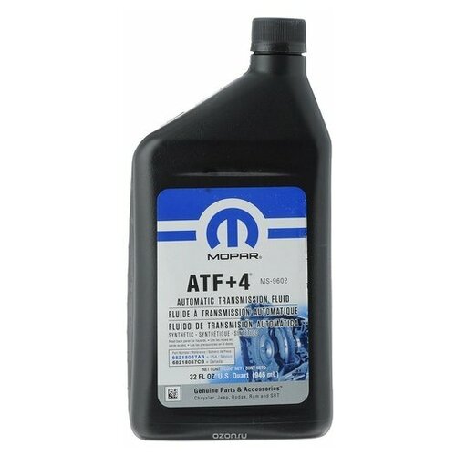 Гидравлическое масло MOPAR ATF +4, 946 мл (Производитель: Mopar 68218057AB)