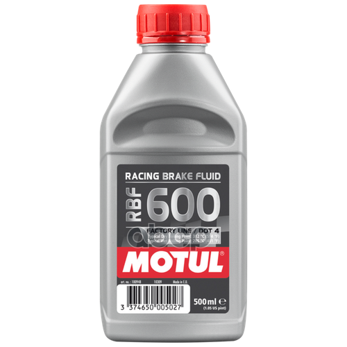 Motul Brake Fluid Rbf 600fl Тормозная Жидкость 0,5л MOTUL арт. 100948