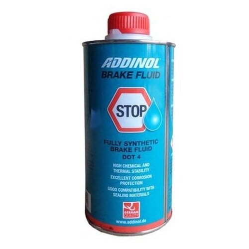 Жидкость тормозная dot 4, BRAKE FLUID, 0.5л (Производитель: Addinol 4014766071149)