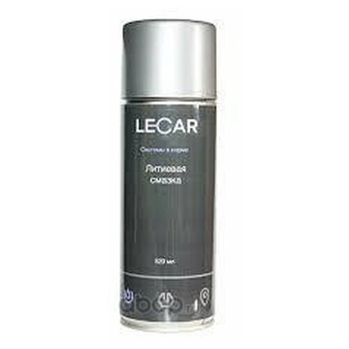 Смазка литиевая LECAR 520 мл. (аэрозоль) (Производитель: LECAR LECAR000010310)