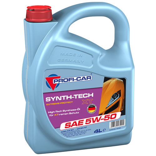Синтетическое моторное масло PROFI-CAR SYNTH-TECH XT SAE 5W-50, 4 л