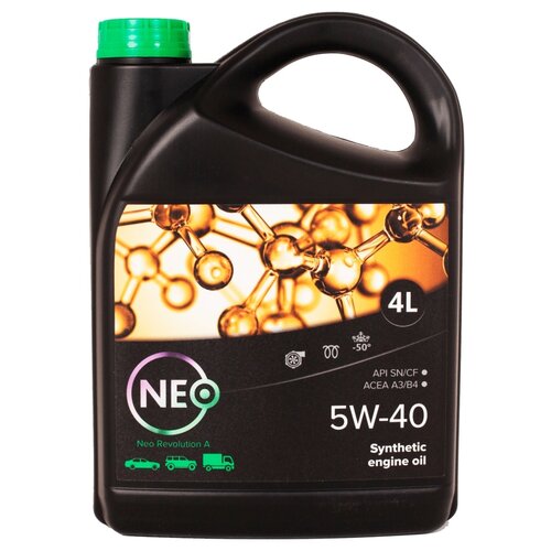 Моторное масло NEO Revolution A 5W-40 синтетическое 208 л