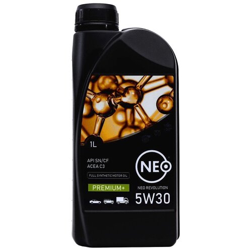 Синтетическое моторное масло NEO Revolution 5W-30 (SN/CF; C3), 4 л