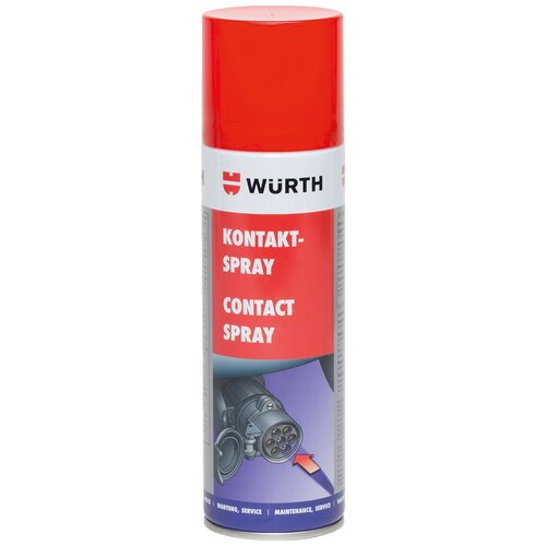 Очиститель контактов WURTH Contact Spray 300мл