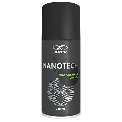 Смазка универсальная "хорс" Nanotech (210 мл) (аэрозоль)