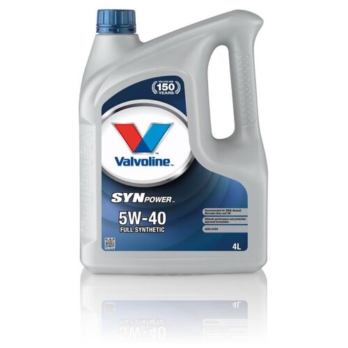 Моторное масло Valvoline 5W-40 Синтетическое 4 л