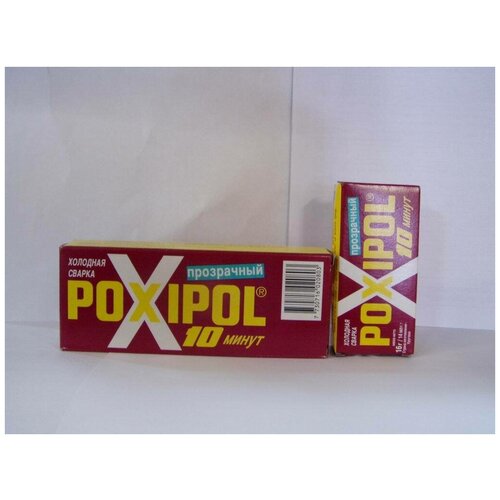 Холодная сварка "POXIPOL " (14 мл) (прозрачная)