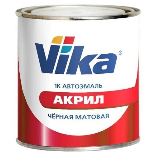 Vika автоэмаль 1K Акрил АК-142 черный матовый